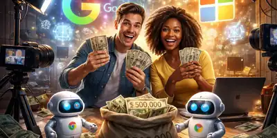 Google e Microsoft oferecem até US$ 500 mil a criadores para promover IA: impacto na confiança, marketing e mercado brasileiro