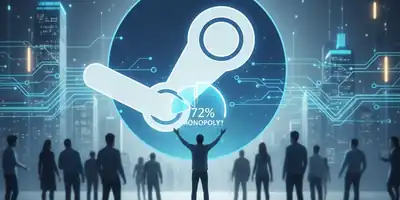 O Domínio do Steam: 72% dos Desenvolvedores de Jogos Veem um Monopólio no Mercado de PC