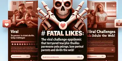 ## Curtidas Mortais: A Epidemia de Desafios Virais que Aterroriza Pais e Divide a Web!
