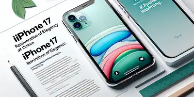 iPhone 17 Air: A Reinvenção da Elegância em 5,5mm!
