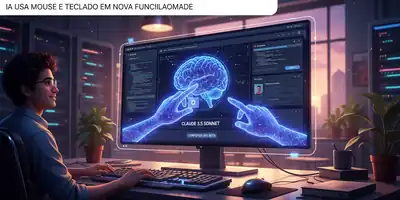 Anthropic habilita Claude para controlar computadores com mouse e teclado em nova funcionalidade