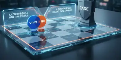 CADE Dita as Regras do Jogo: Vivo e TIM Compartilham Redes, Mas a Concorrência Não Tira Férias!