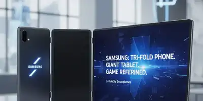Samsung: O Celular Tri-Dobrável Que Vira Tablet Gigante Chega Para Redefinir o Jogo!