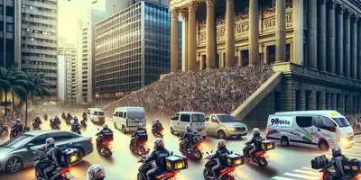 ## Moto Drama em SP: Uber e 99 Atingem o Ápice da Tensão com Reviravoltas Judiciais!
