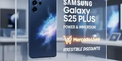 Galaxy S25 Plus: Potência e Imersão com Descontos Irresistíveis no Mercado Livre