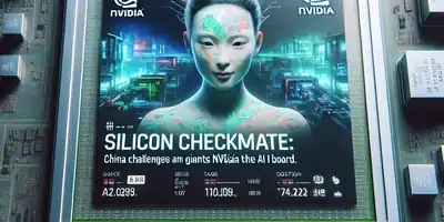 ## Xeque-mate em Silício: China desafia gigantes americanas NVIDIA e AMD no tabuleiro da IA
