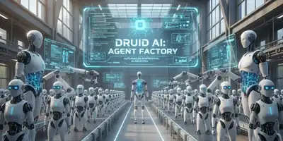 A 'Fábrica de Agentes' da Druid: Onde a IA se Torna a Arquiteta de Seu Próprio Exército Digital