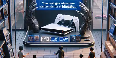 ## Desconto Épico no PS5: Sua Aventura Next-Gen Começa no Magalu!
