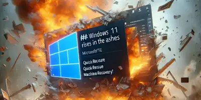## Windows 11 Renasce das Cinzas: Microsoft Lança Resgate Rápido para PCs em Apuros!
