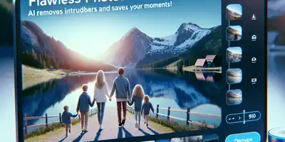 ## Fotos Impecáveis: A IA Apaga os Intrusos e Salva Seus Momentos!
