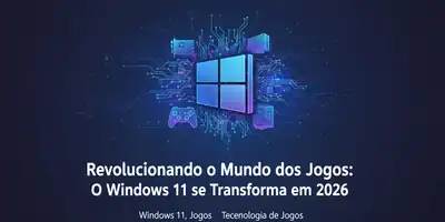 Revolucionando o Mundo dos Jogos: O Windows 11 se Transforma em 2026
