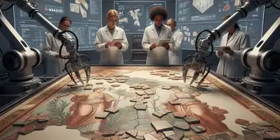 Robótica e Inteligência Artificial Revolucionam a Reconstrução de Afrescos Antigos de Pompeia