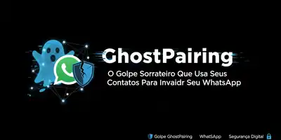 **GhostPairing: O Golpe Sorrateiro Que Usa Seus Contatos Para Invadir Seu WhatsApp**