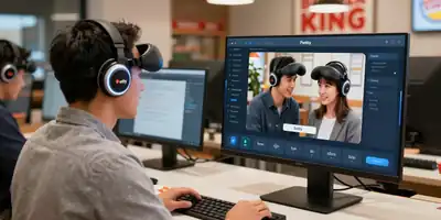 Burger King Inova com Headsets de IA: Monitoramento em Tempo Real para Otimizar Atendimento e Desempenho de Funcionários