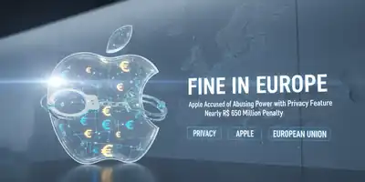 Multa na Europa: Apple é acusada de abusar do poder com recurso de privacidade e é multada em quase R$ 650 milhões