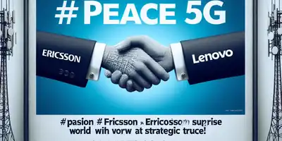 ## Paz 5G: Ericsson e Lenovo Surpreendem o Mundo com Trégua Estratégica!
