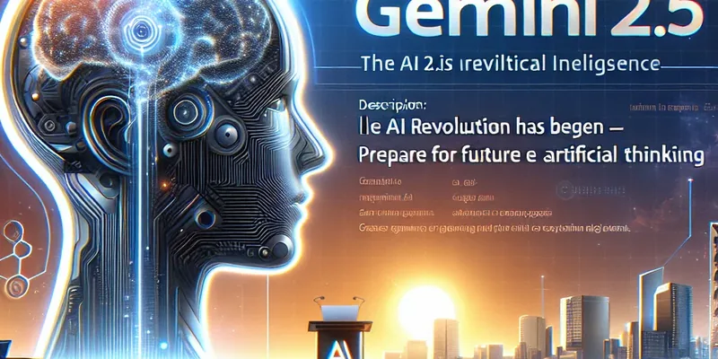 Gemini 2.5: A Revolução da IA Começou – Prepare-se para o Futuro do Pensamento Artificial!
