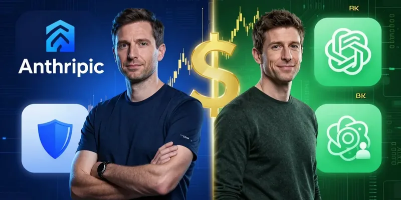 Anthropic e OpenAI disputam liderança trilionária no mercado de IA
