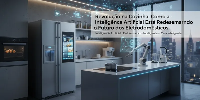 Revolução na Cozinha: Como a Inteligência Artificial Está Redesenharndo o Futuro dos Eletrodomésticos