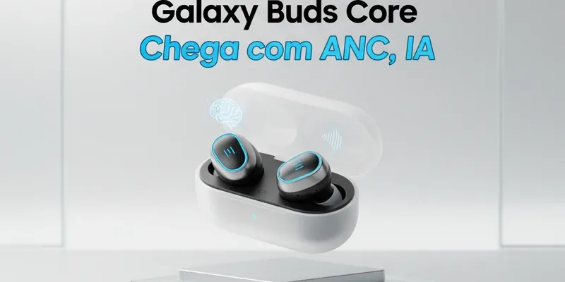 Samsung Desafia o Impossível: Galaxy Buds Core Chega com ANC, IA e Preço de Cair o Queixo!
