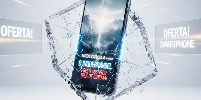 Motorola Edge 60 Fusion: O Inquebrável com Tela de Cinema Chega ao Seu Preço Mais Absurdo da História!