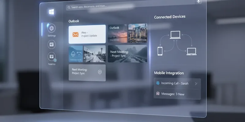 Windows 11 Reinventa o Menu Iniciar: Mais Que um Botão, Um Hub Inteligente e Conectado!