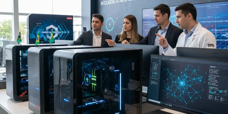 Lenovo Reforça Presença no Mercado Brasileiro com Workstations de Alto Desempenho e Minicomputador de IA