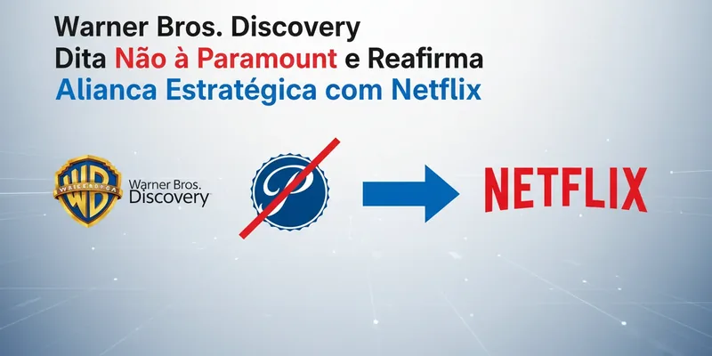 Warner Bros. Discovery Dita Não à Paramount e Reafirma Aliança Estratégica com Netflix