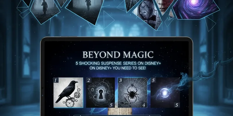 Além da Magia: 5 Séries de Suspense Chocantes no Disney+ Que Você Precisa Ver!