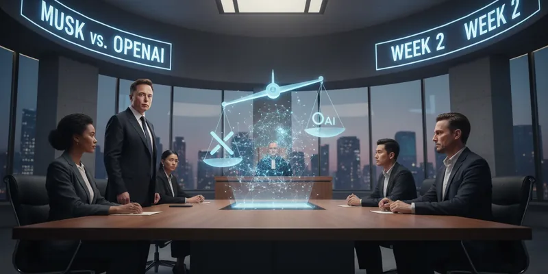 Julgamento Musk vs OpenAI completa segunda semana no tribunal