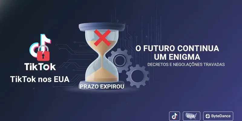 TikTok nos EUA: Prazo Expirou, Mas o Futuro Continua Um Enigma de Decretos e Negociações Travadas