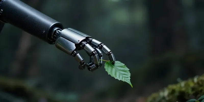 Braço Robótico Biomimético com Sentidos Próprios Conquista a Natureza