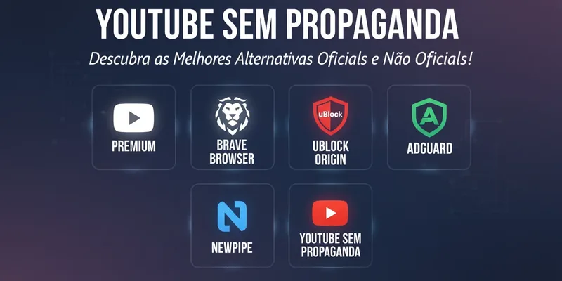 YouTube Sem Propaganda: Descubra as Melhores Alternativas Oficiais e Não Oficiais!