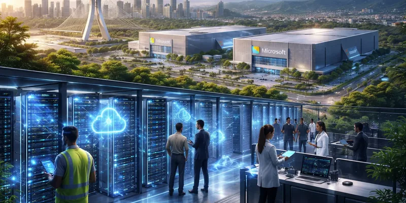 Microsoft inaugura data centers de IA em São Paulo: impacto para empresas, universidades e a infraestrutura de nuvem no Brasil