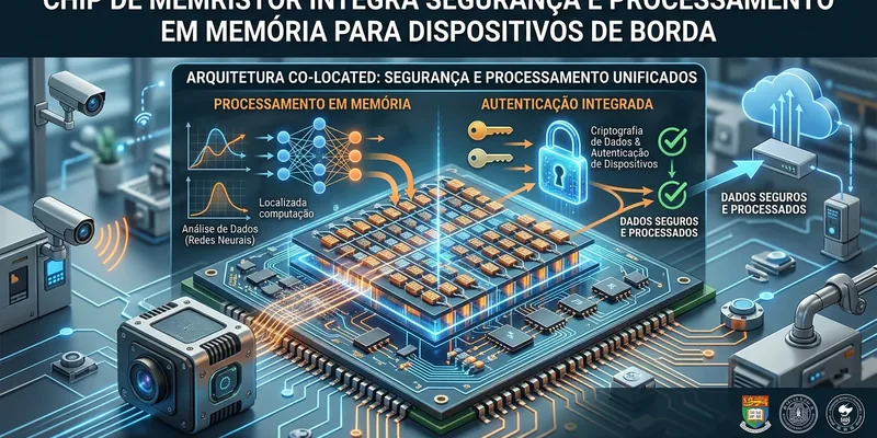 O Fim do Dilema Entre Segurança e Velocidade: A Revolução Silenciosa dos Memristores na Computação de Borda