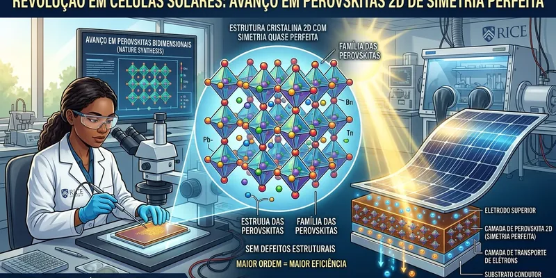 Cristais quase "perfeitos" que podem transformar painéis solares em escala global
