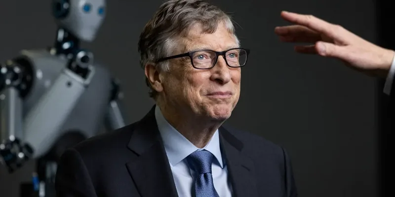 Bill Gates muda o jogo: vagas exclusivas para humanos e imposto sobre robôs podem definir o futuro do trabalho na era da IA