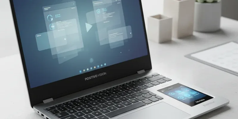 Positivo Vision: A Minitela Inesperada Que Redefine a Experiência do Notebook.