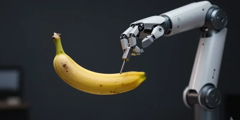 Da banana à ferramenta: o robô que aprende na hora e improvisa como uma criança