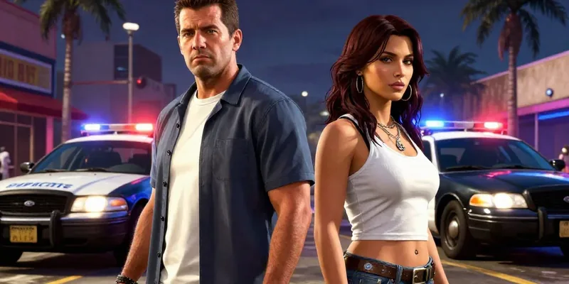 GTA 6 finalmente em ação: gameplay inédita revela novo sistema policial, disfarces e as aventuras de Jason e Lucia em Leonida