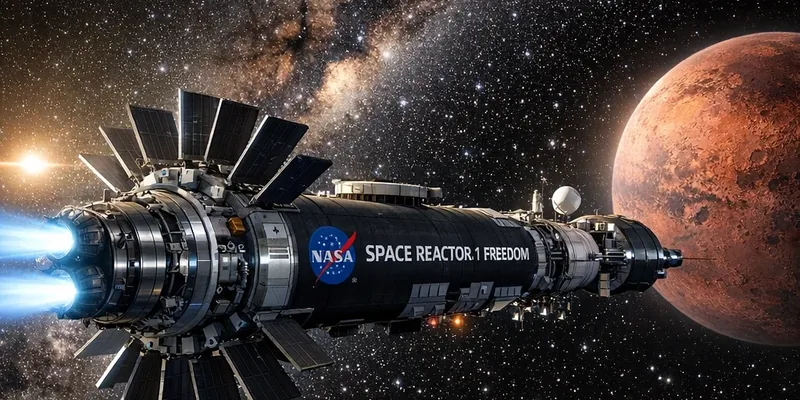 ***A Era Nuclear Começa: NASA Confirma Primeira Espaçonave Interplanetária Atômica Rumo a Marte em 2028***