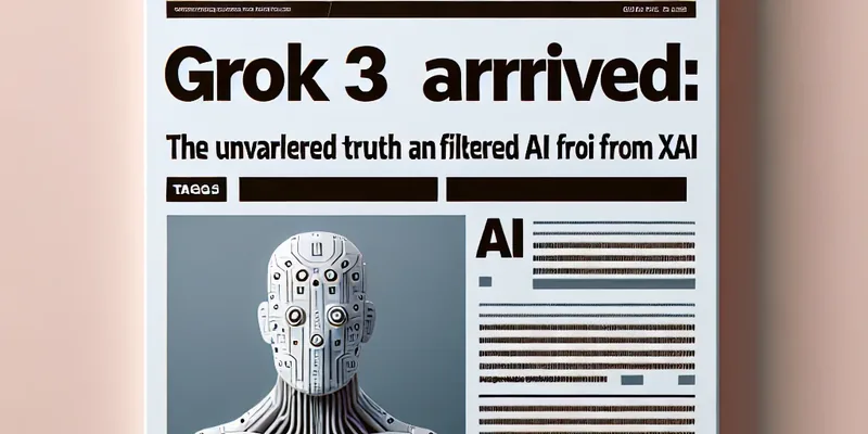 Grok 3 Chegou: A Verdade Nua e Crua da IA Sem Filtros da xAI!
