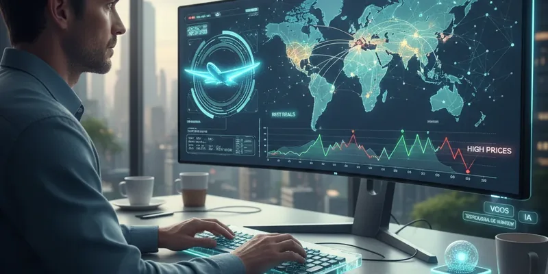Caçando Promocoes de Voos com Inteligencia Artificial: Como a IA Esta Revolucionando a Busca de Passagens Aereas