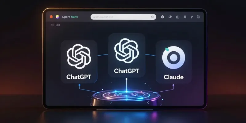 Opera Neon integra ChatGPT e Claude: Lançamento do MCP Connector transforma navegador em plataforma de IA Agêntica