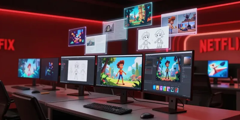 Netflix lança estúdio INKubator para animações geradas por IA