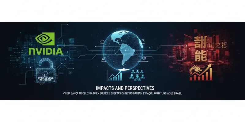 Nvidia lança modelos de IA open source enquanto ofertas chinesas ganham espaço: impactos e perspectivas