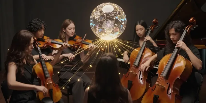 Inteligência de Enxame: O Futuro da Improvisação Musical com IA Colaborativa em Tempo Real