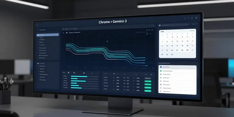 Chrome + Gemini 3: quando o navegador vira assistente e orquestrador de tarefas complexas