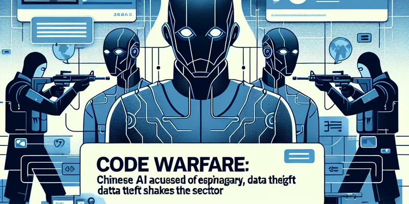 Guerra de Códigos: IA Chinesa Acusada de Espionagem e Roubo de Dados Abalam o Setor
