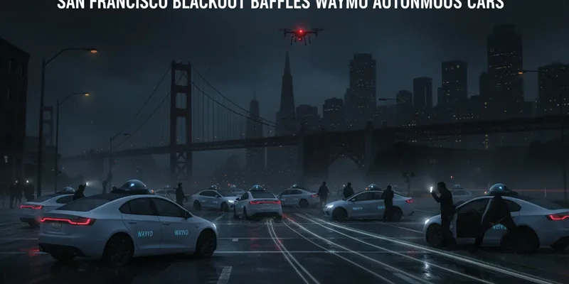 Apagão em San Francisco Desafia a Inteligência dos Carros Autônomos da Waymo